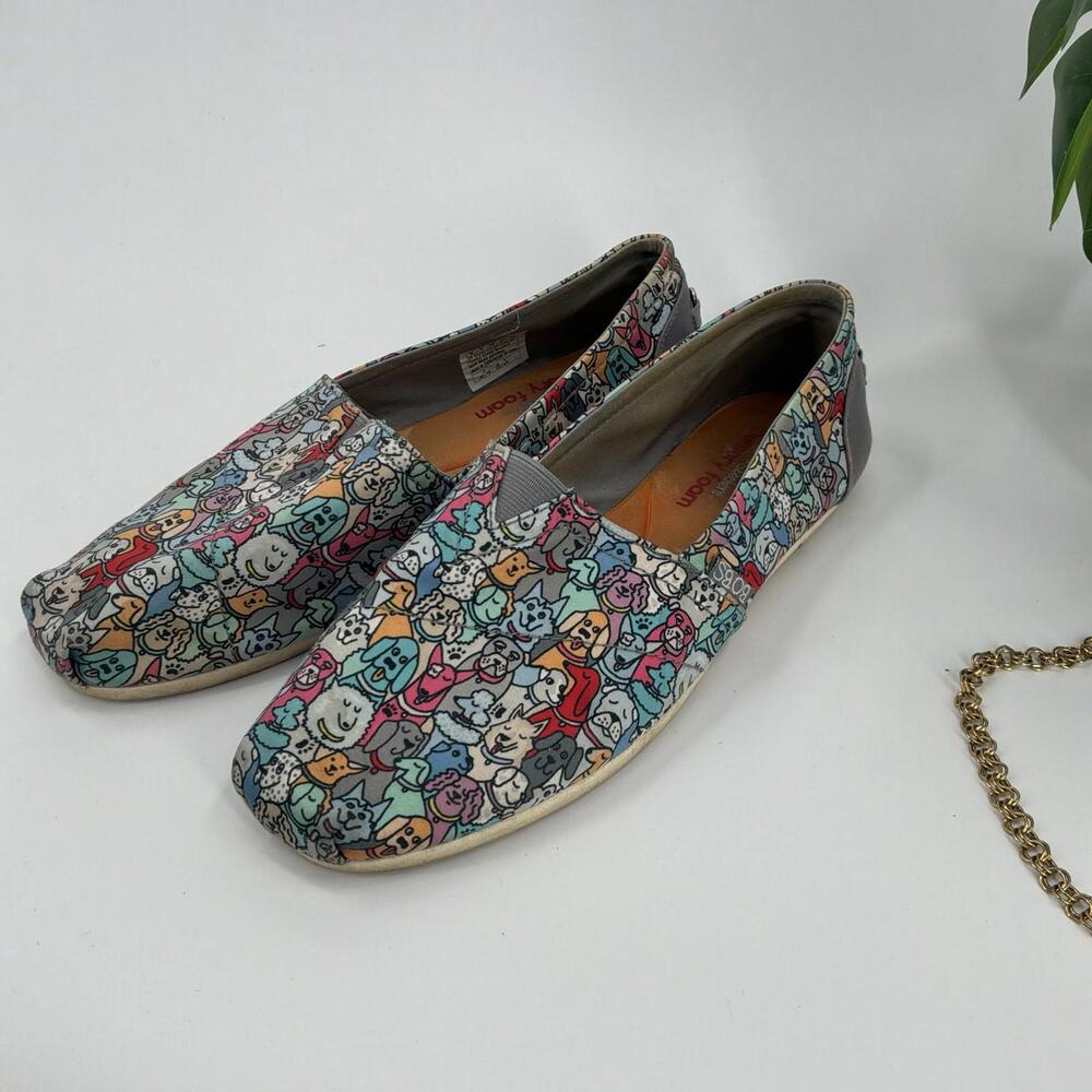 BOBS Dog Lover Print Slip-on Shoes
